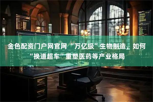 金色配资门户网官网 “万亿级”生物制造，如何“换道超车”重塑医药等产业格局